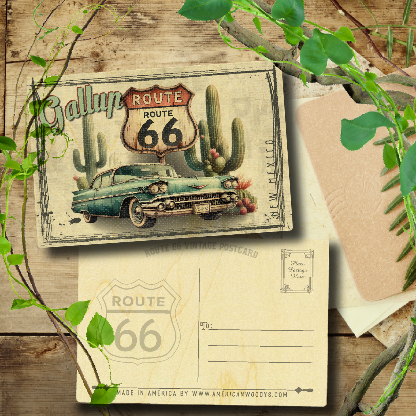 Route 66 Gallup Weathered