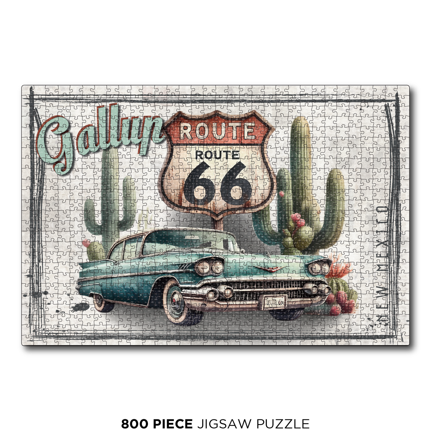 Route 66 Gallup Weathered
