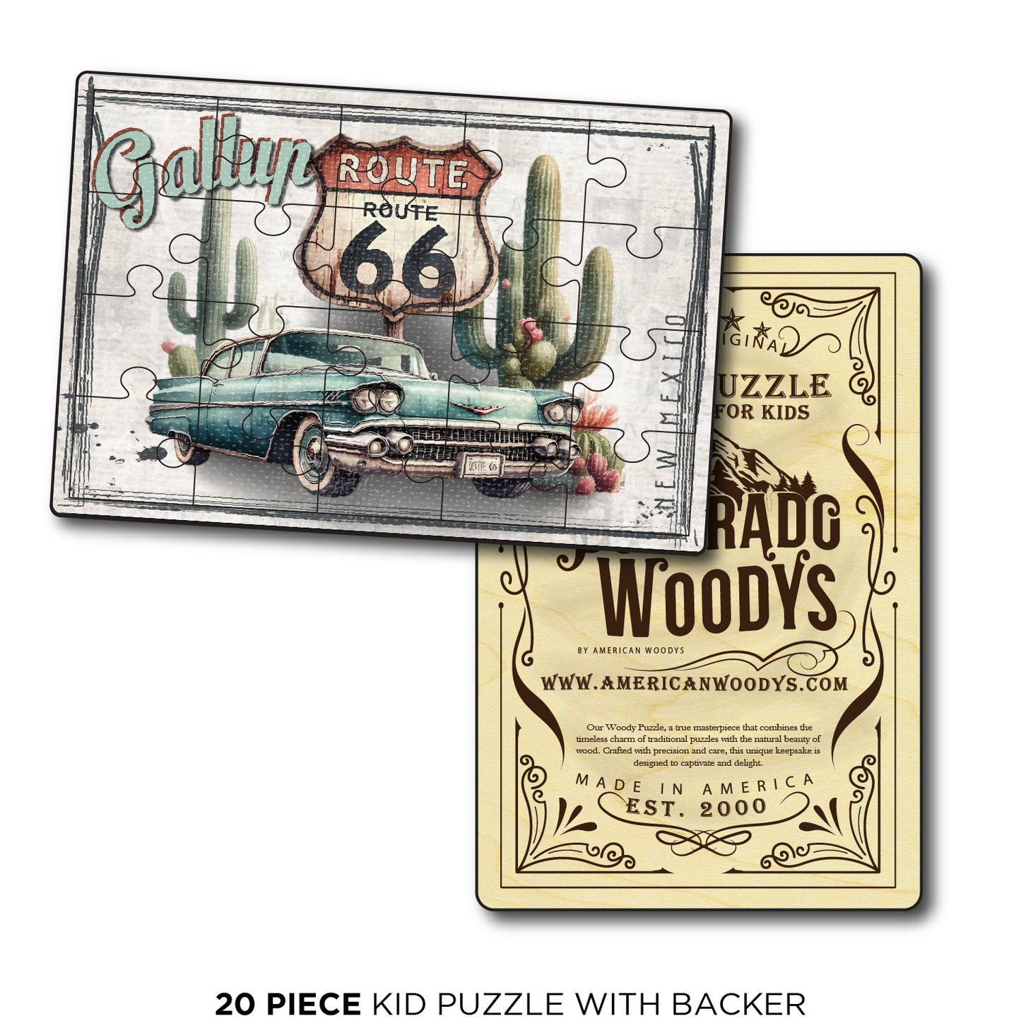 Route 66 Gallup Weathered