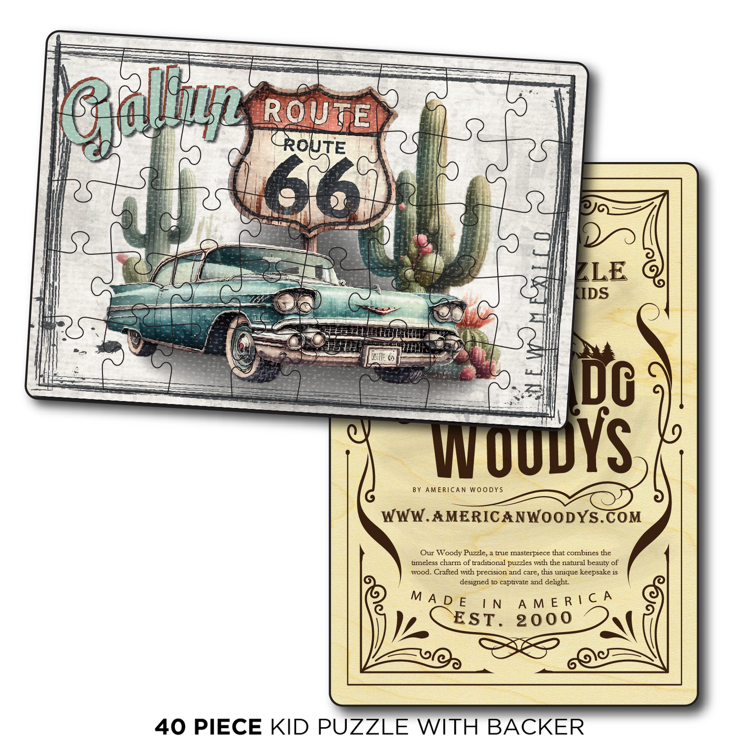 Route 66 Gallup Weathered