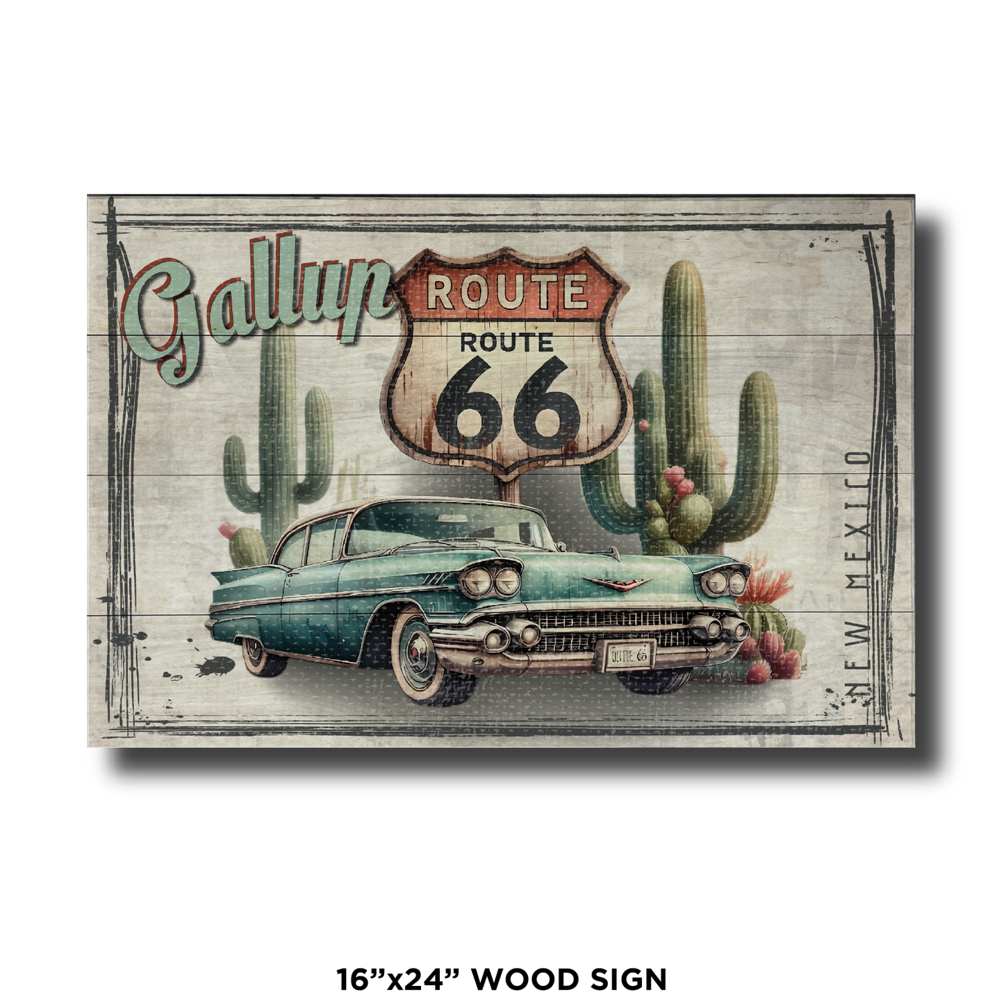 Route 66 Gallup Weathered