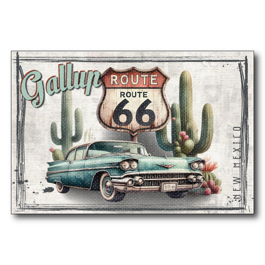 Route 66 Gallup Weathered