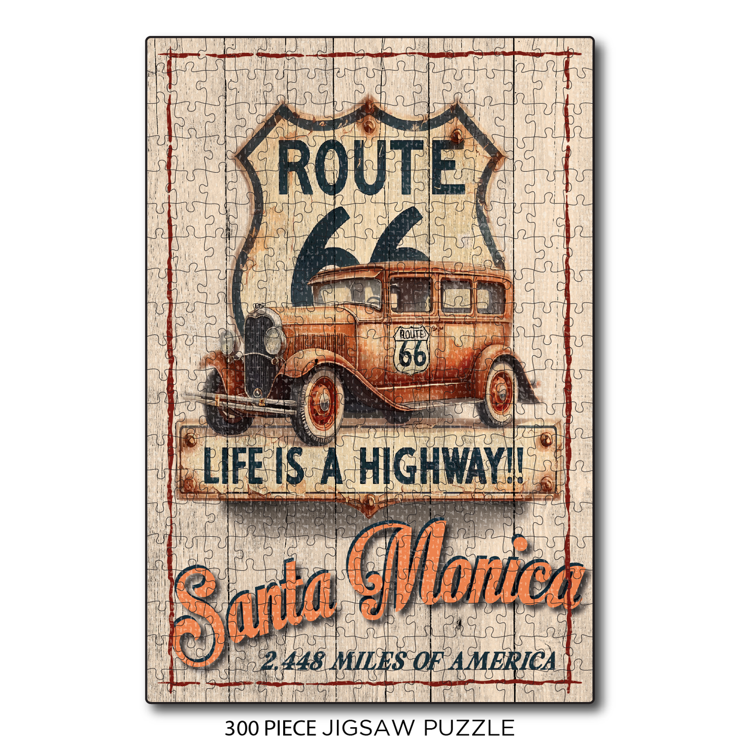 Route 66 Life is a Highway Santa Monica