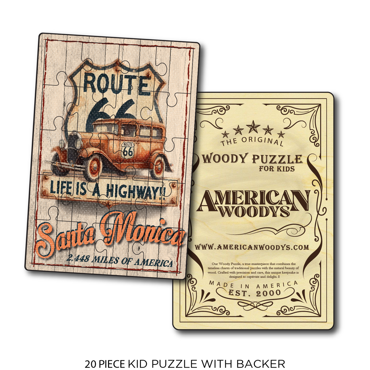 Route 66 Life is a Highway Santa Monica