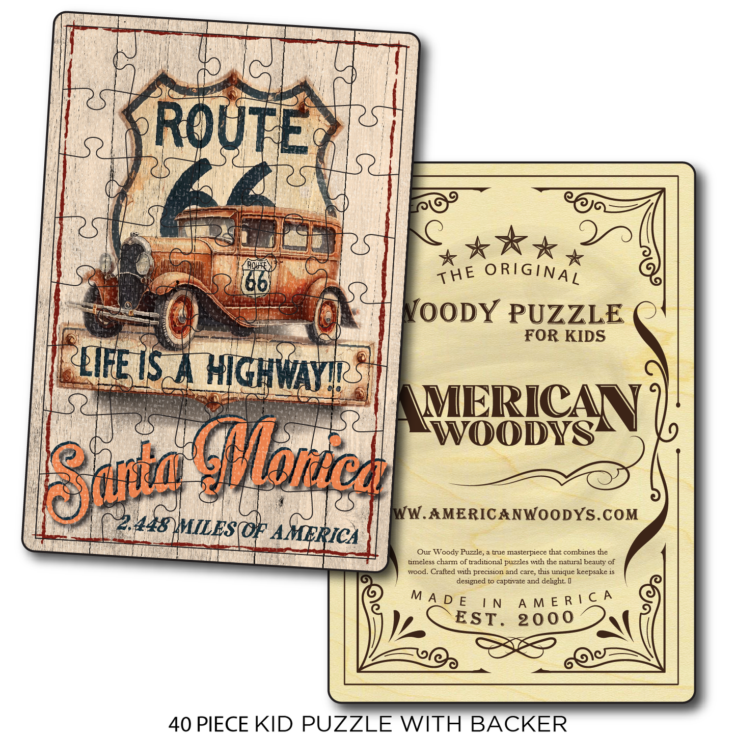 Route 66 Life is a Highway Santa Monica