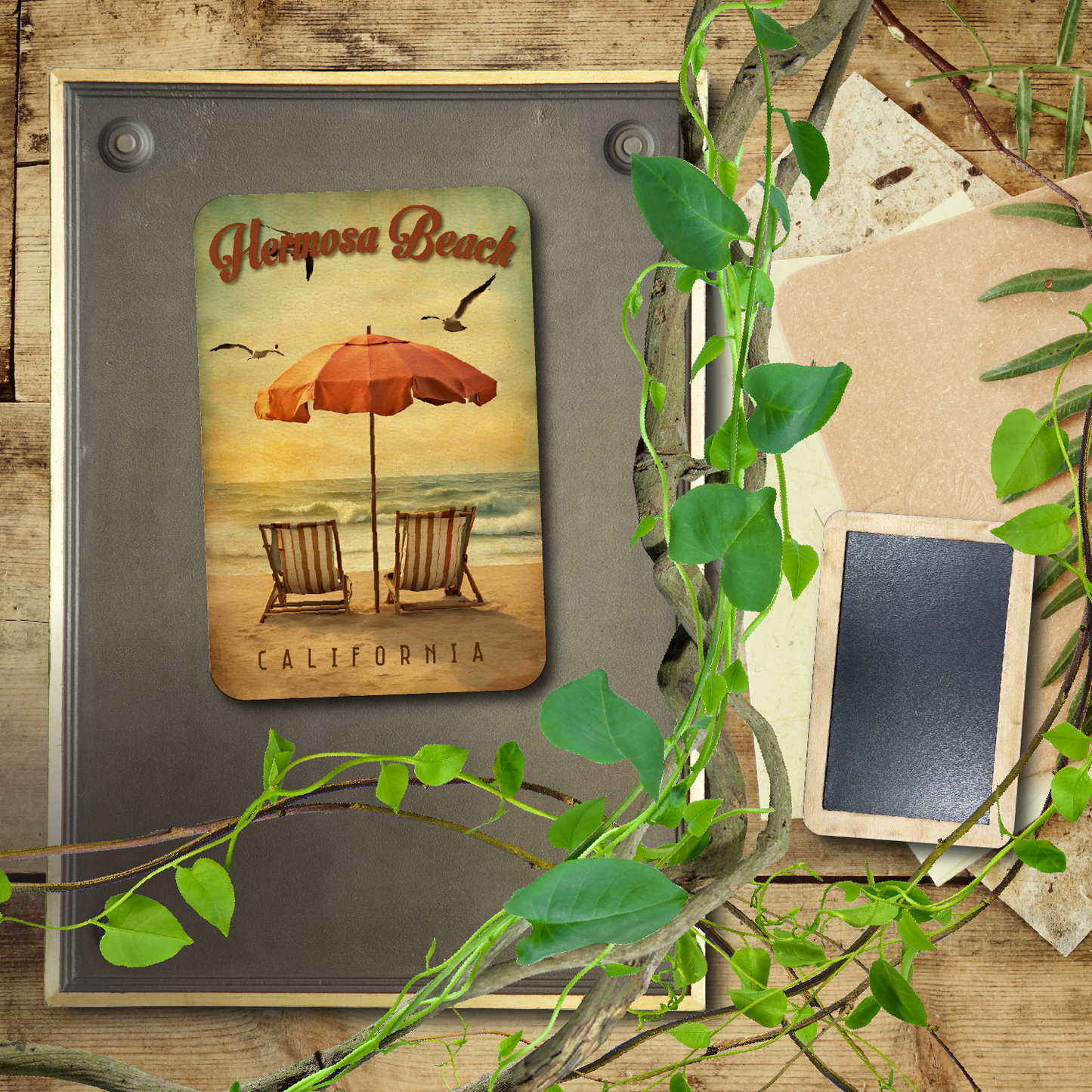 Double Chairs Hermosa Beach