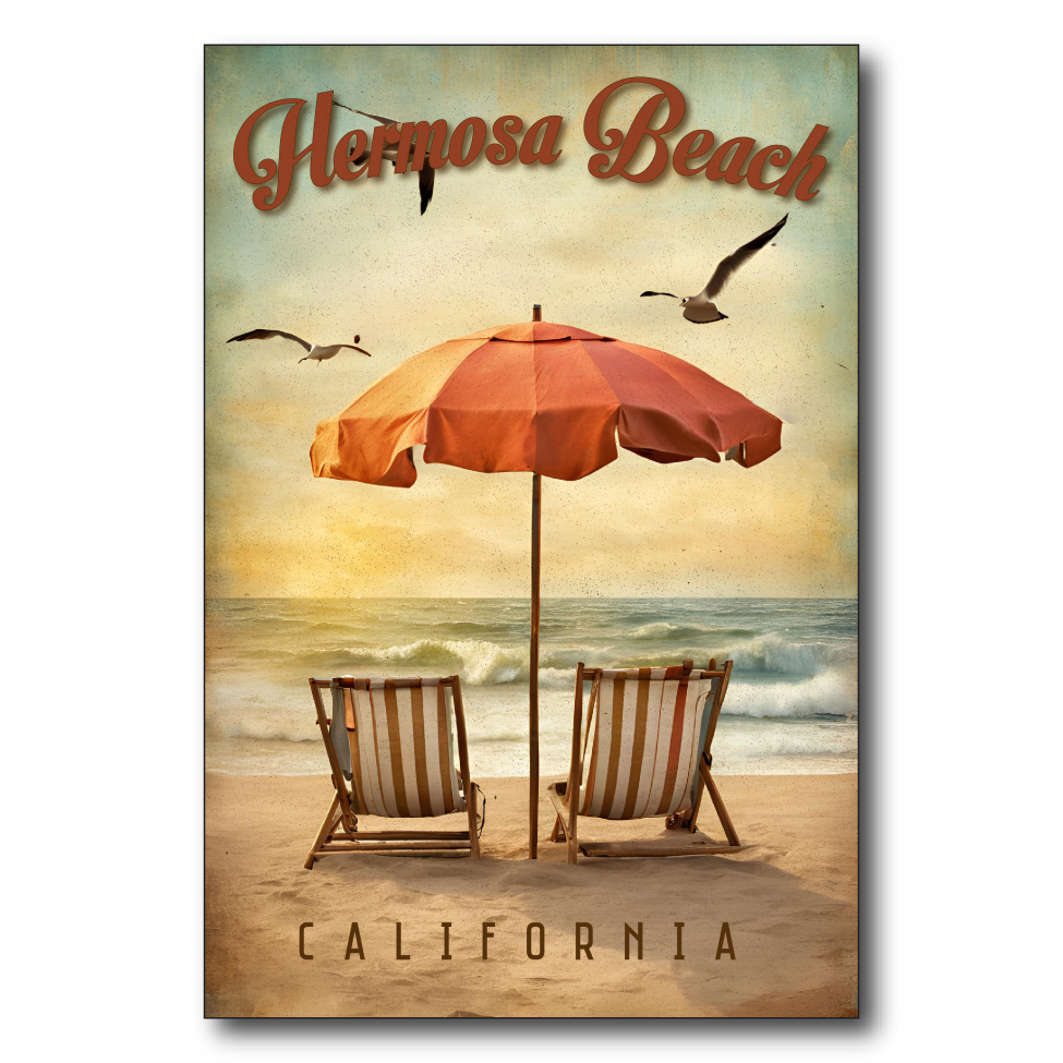 Double Chairs Hermosa Beach