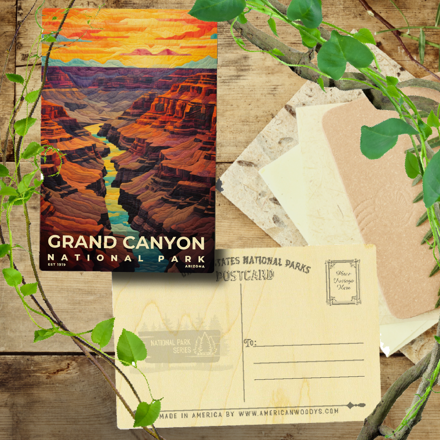 Grand Canyon National Park - Quilted 2