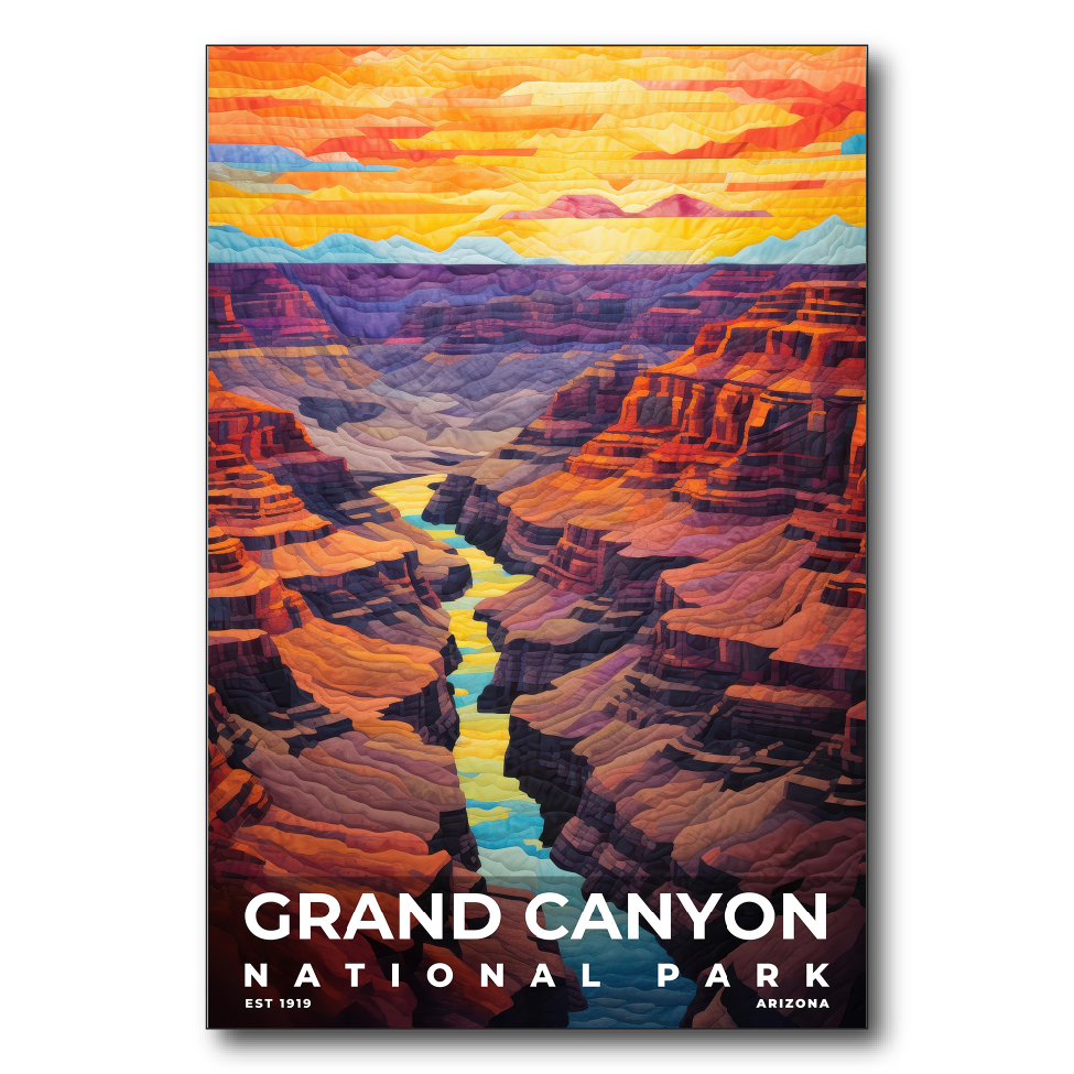 Grand Canyon National Park - Quilted 2