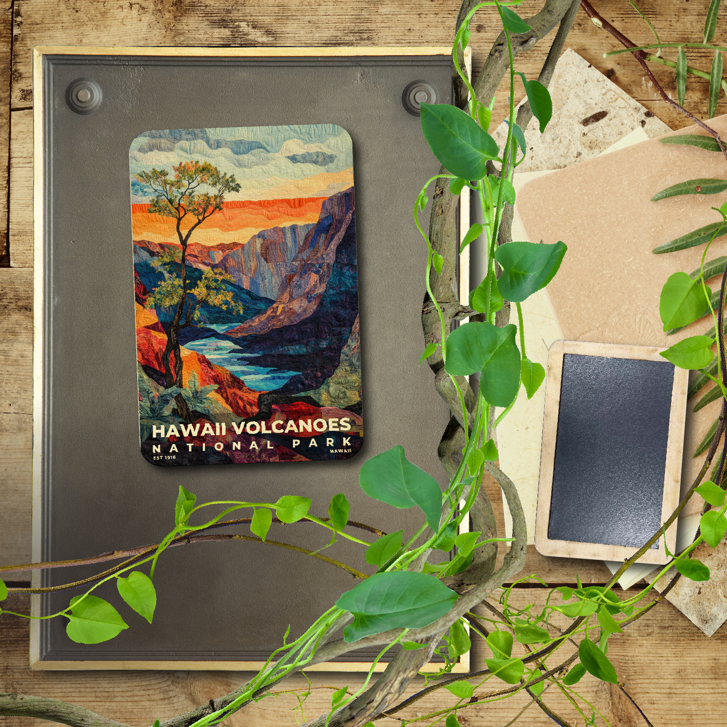 Hawaii Volcanoes National Park - Quilted 2