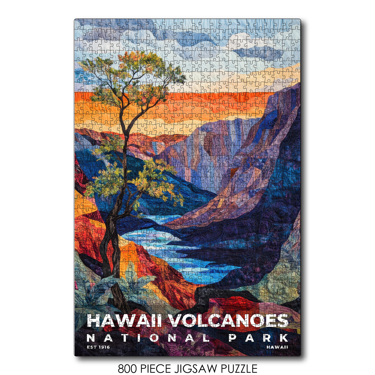Hawaii Volcanoes National Park - Quilted 2