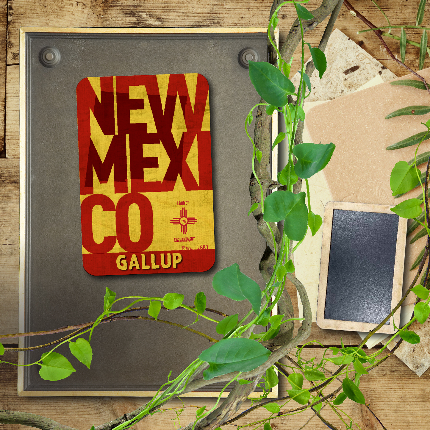 New Mexico Lettering Gallup