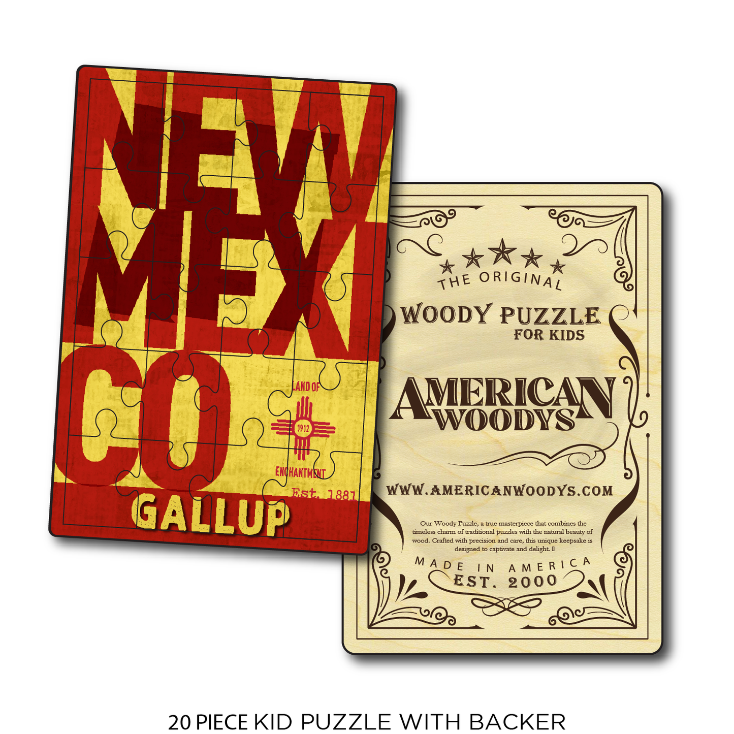 New Mexico Lettering Gallup