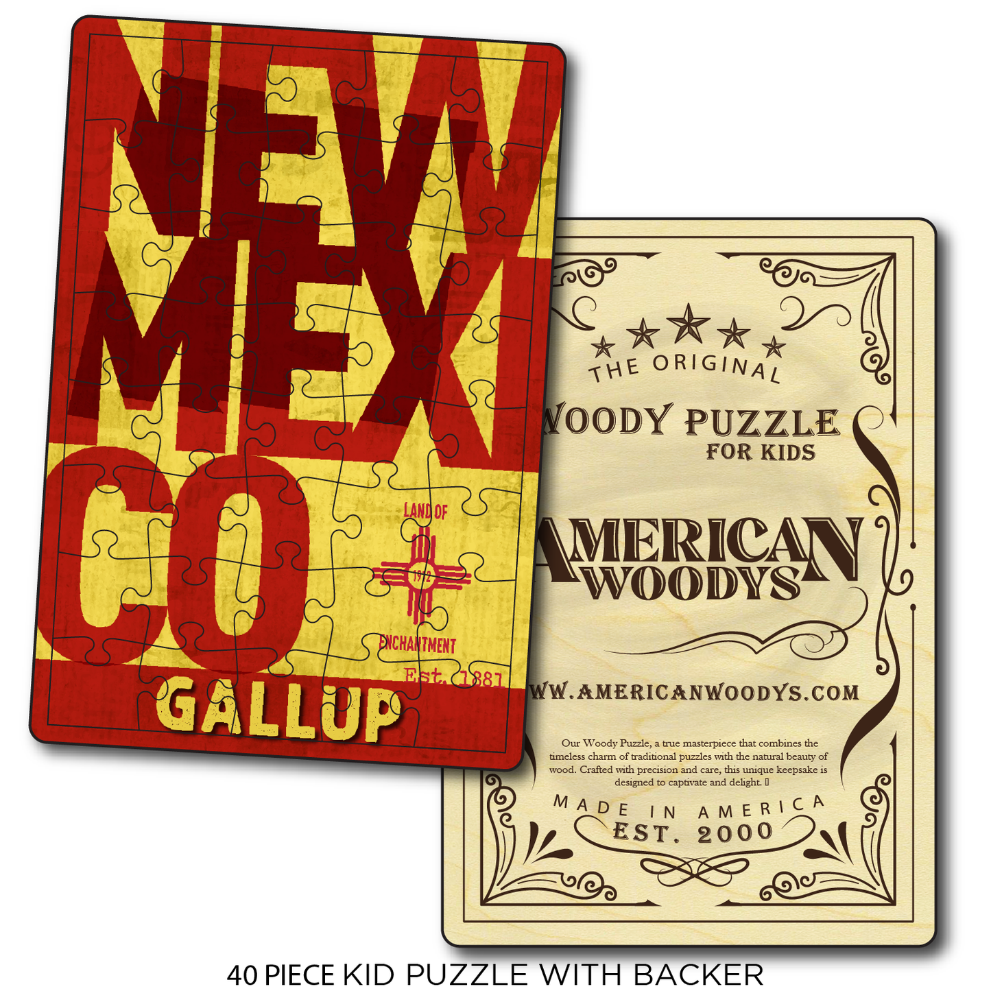 New Mexico Lettering Gallup