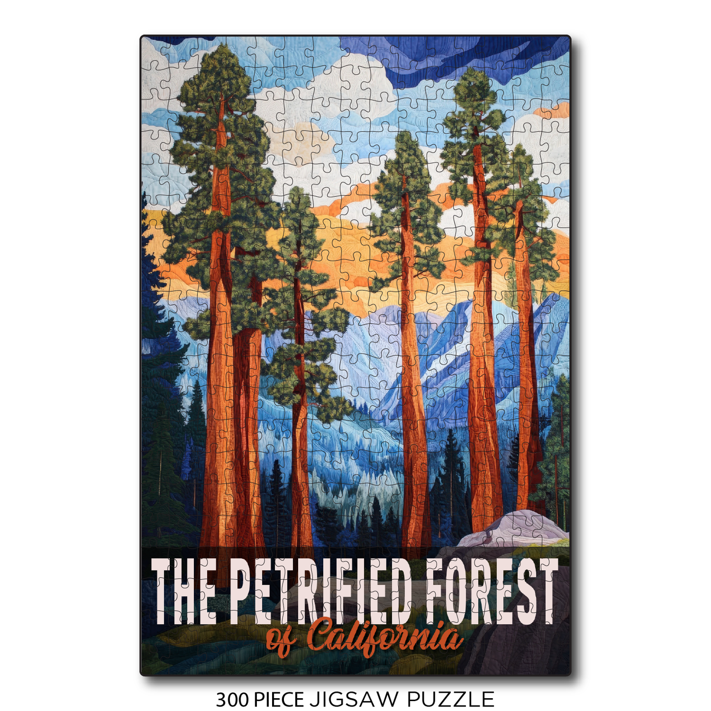 The Petrified Forest of California Quilted