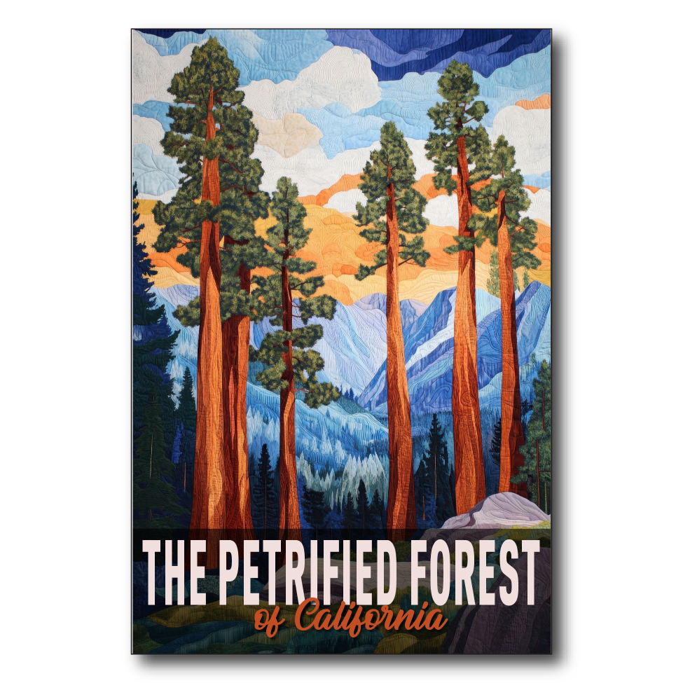 The Petrified Forest of California Quilted
