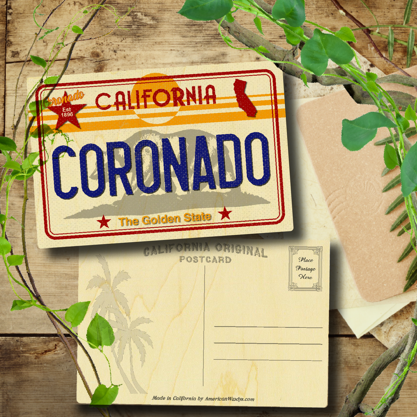 CA License Plate Coronado