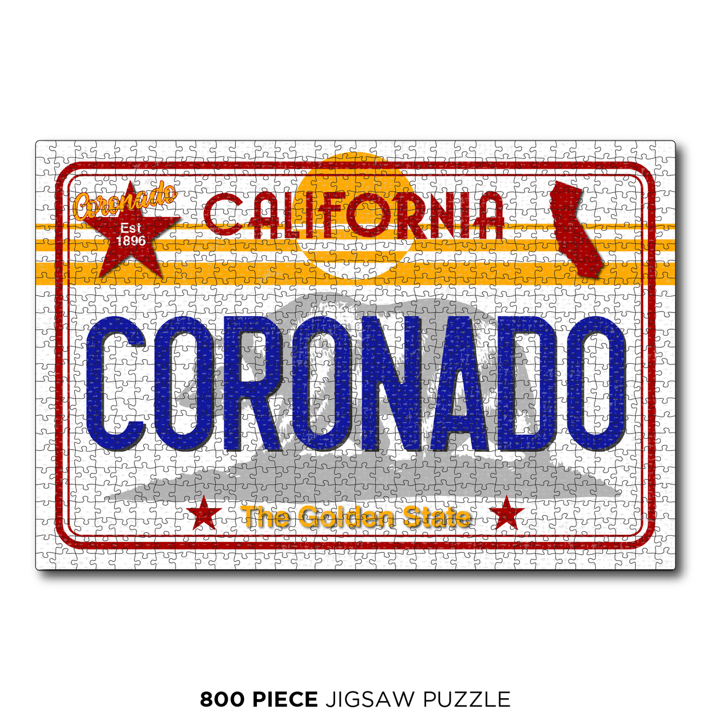 CA License Plate Coronado