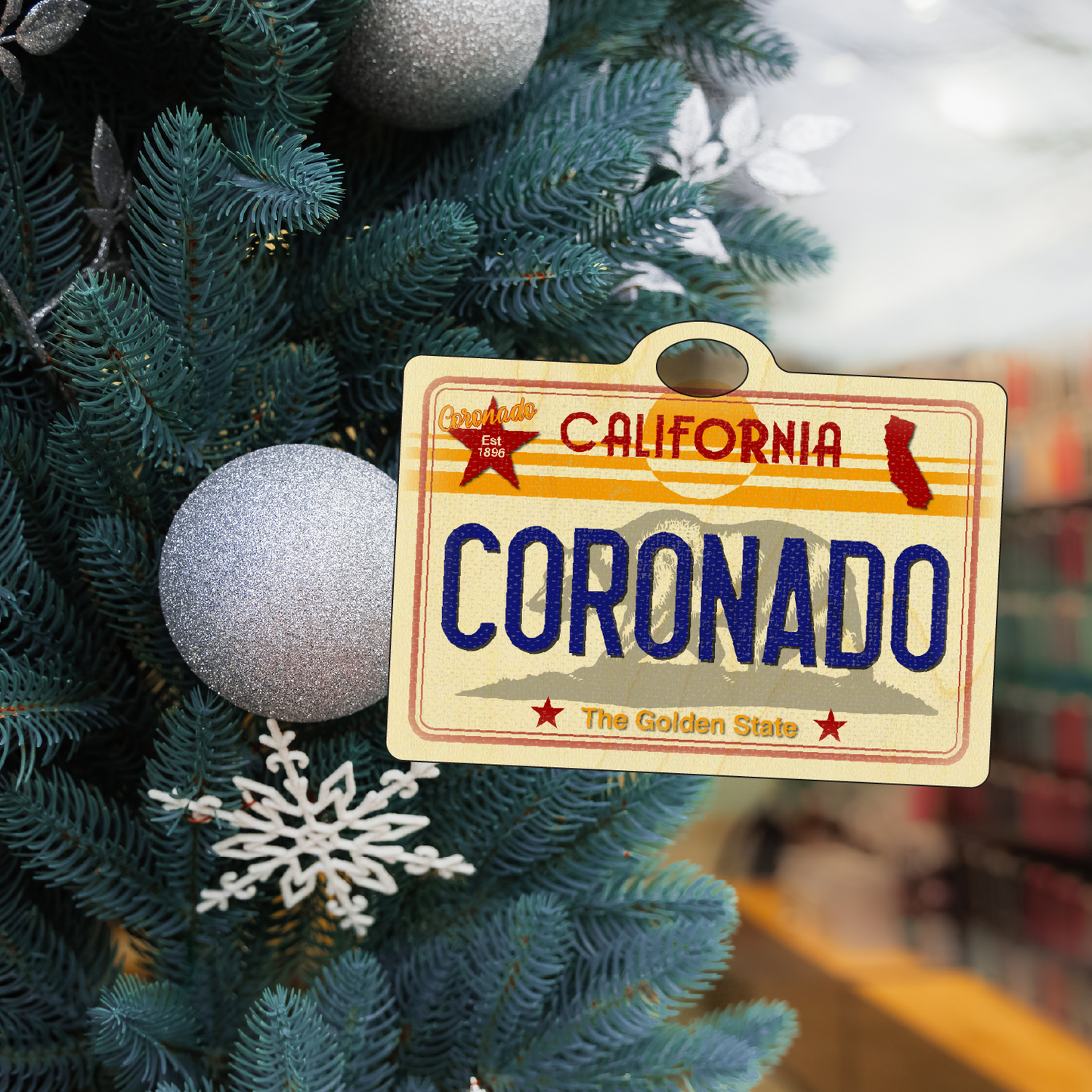 CA License Plate Coronado