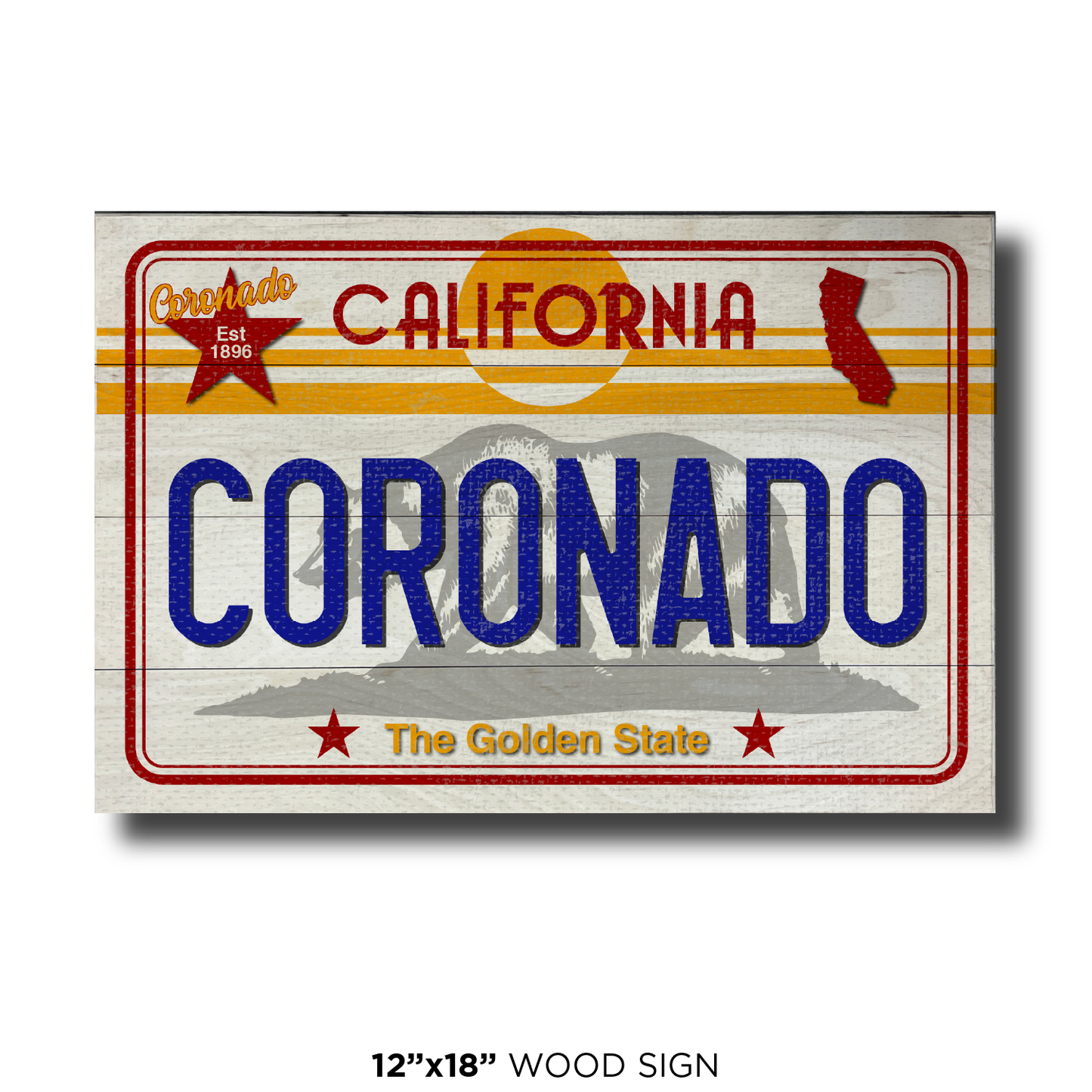 CA License Plate Coronado