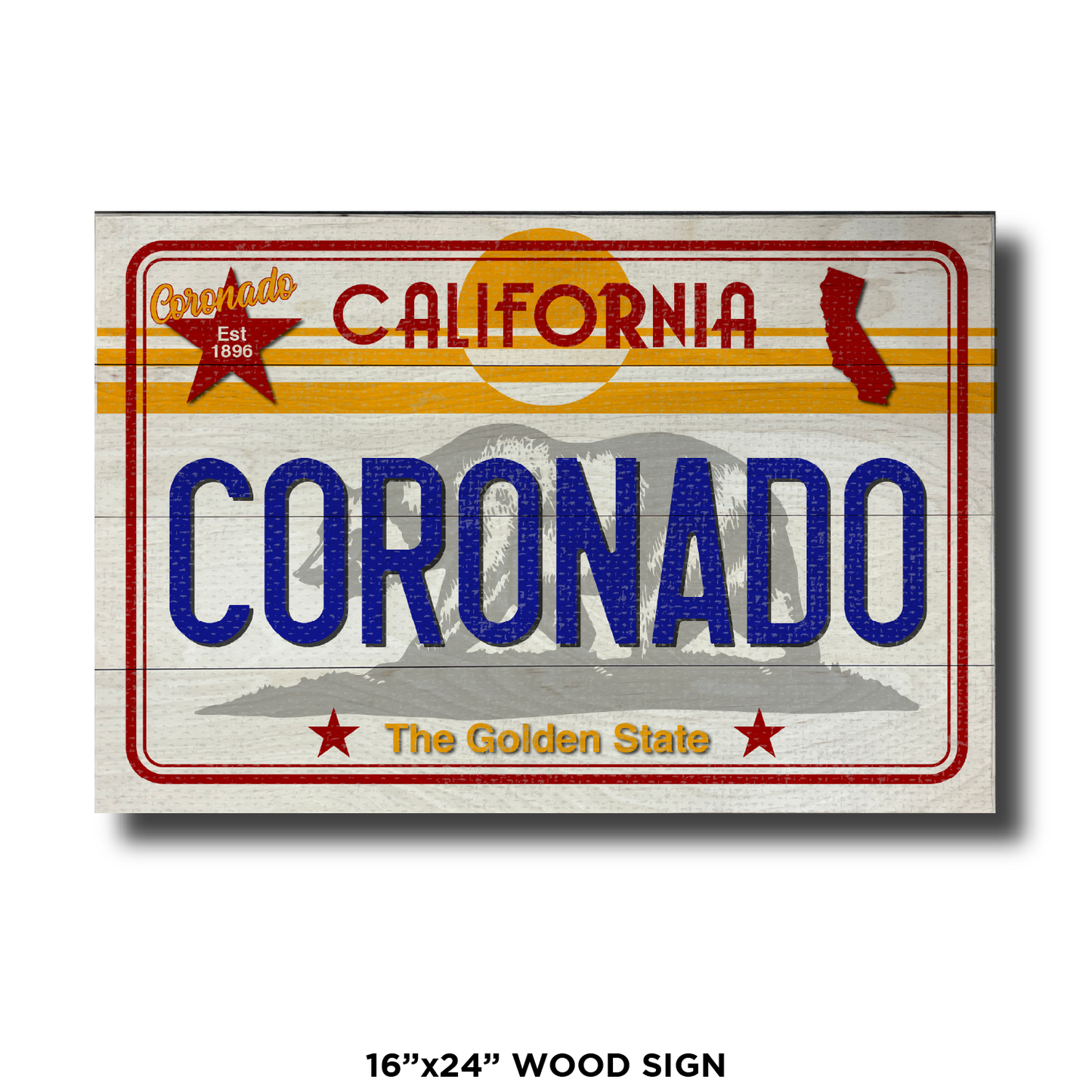 CA License Plate Coronado