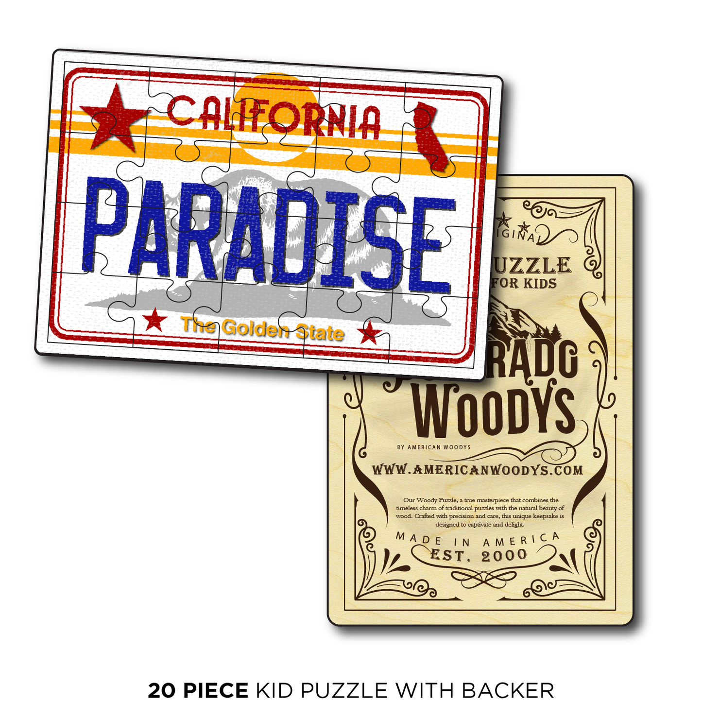 CA License Plate Paradise