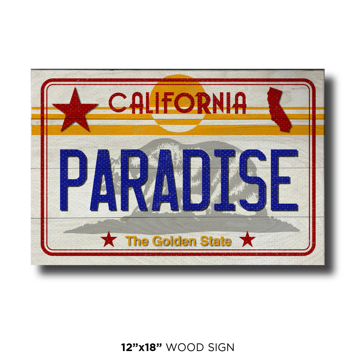 CA License Plate Paradise