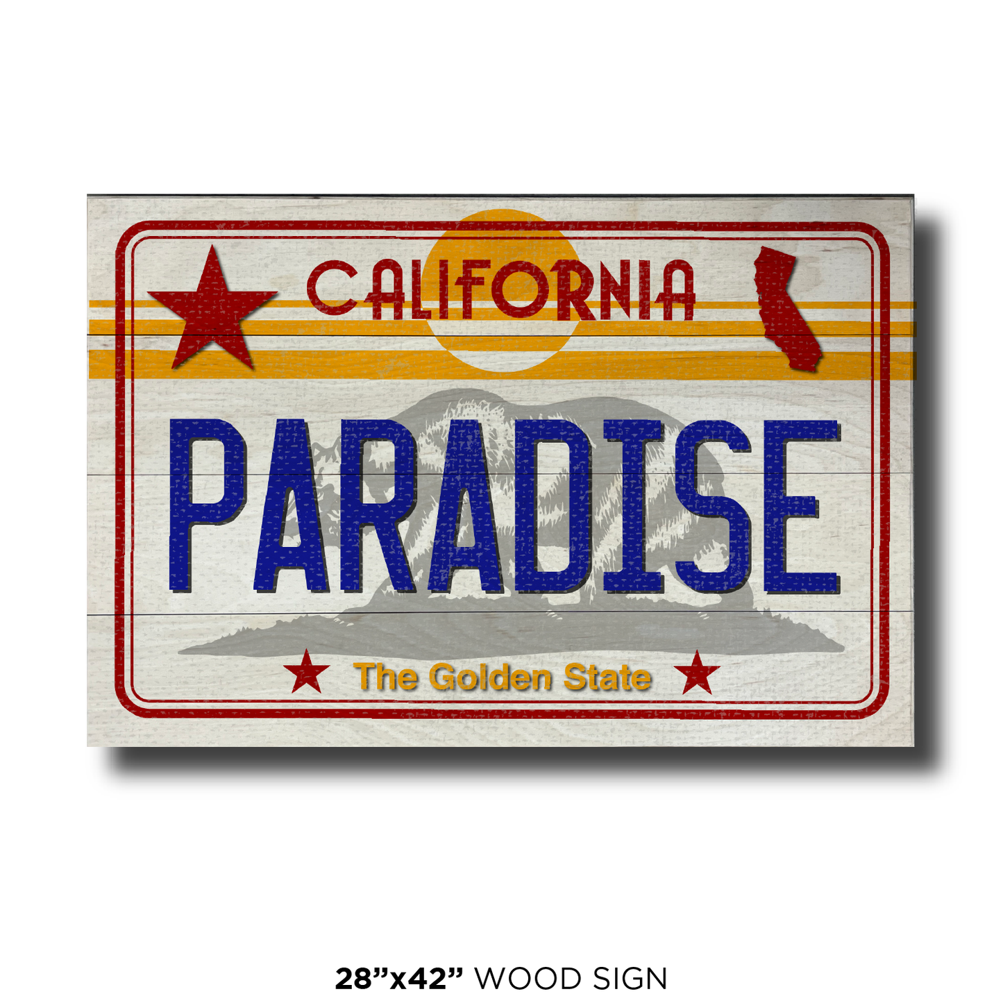 CA License Plate Paradise