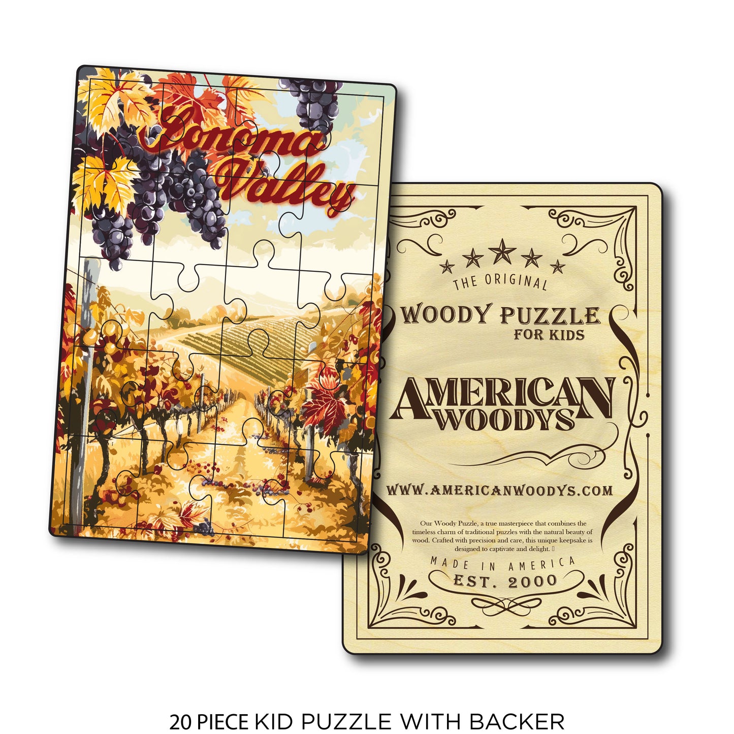 Orange Vines Sonoma Valley