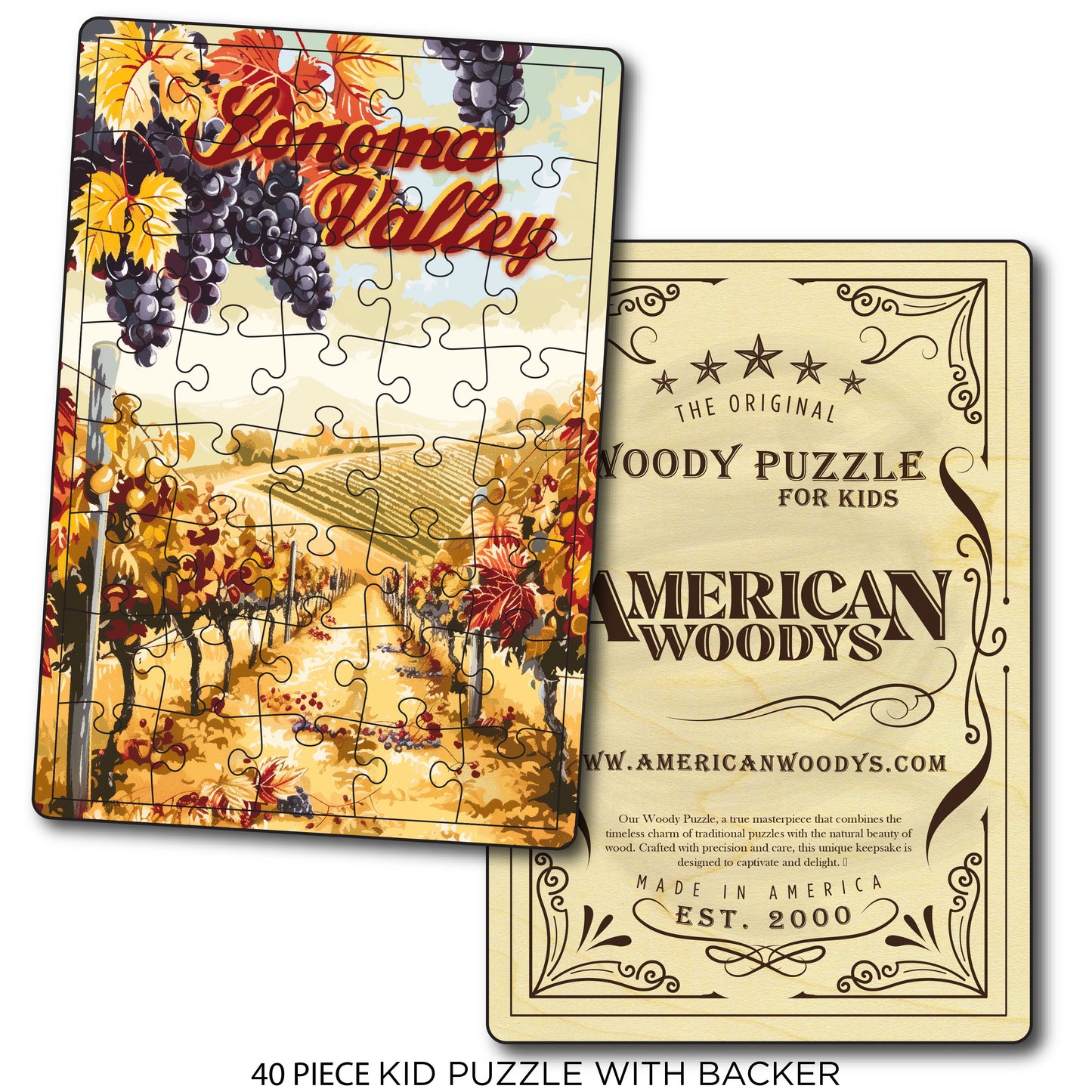 Orange Vines Sonoma Valley