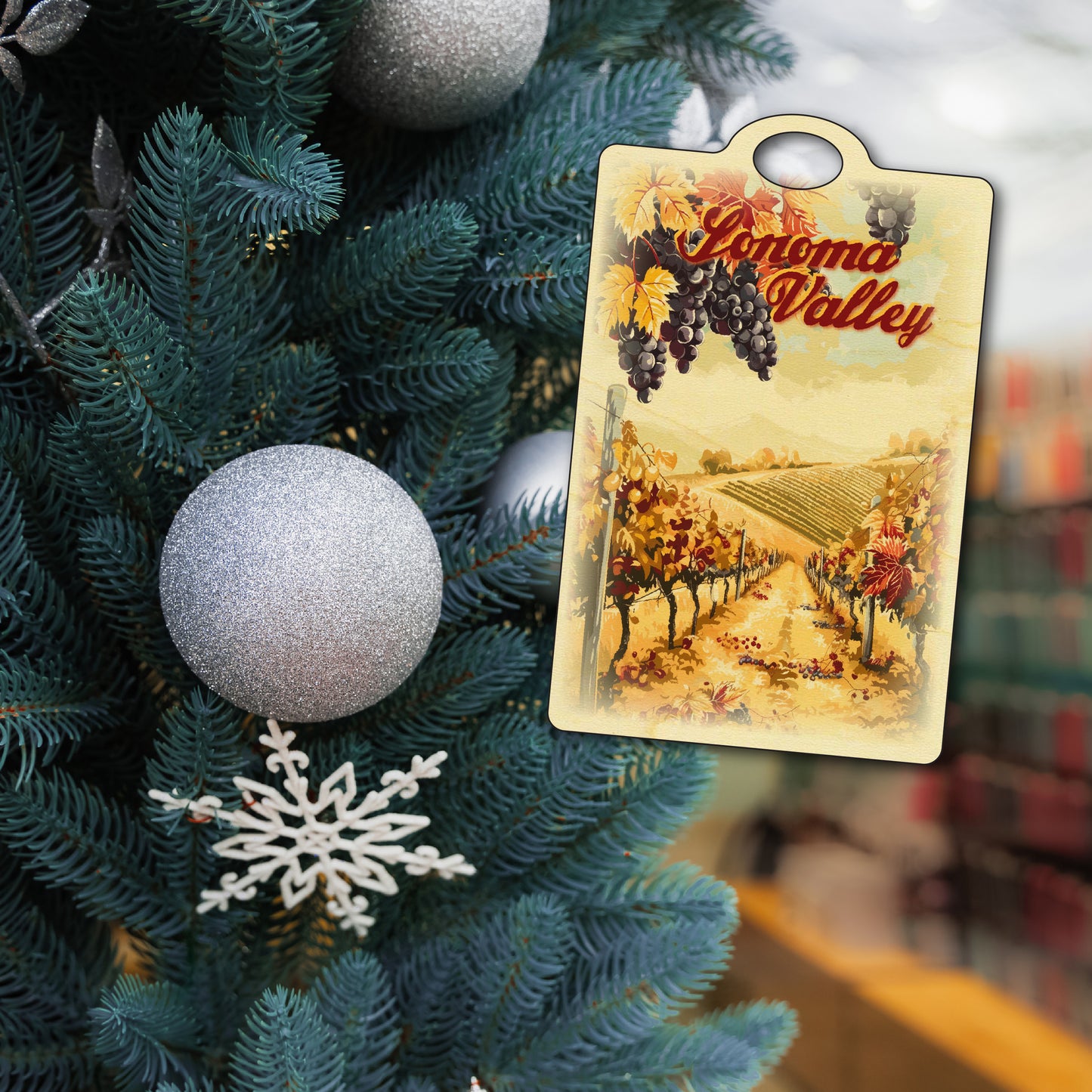 Orange Vines Sonoma Valley