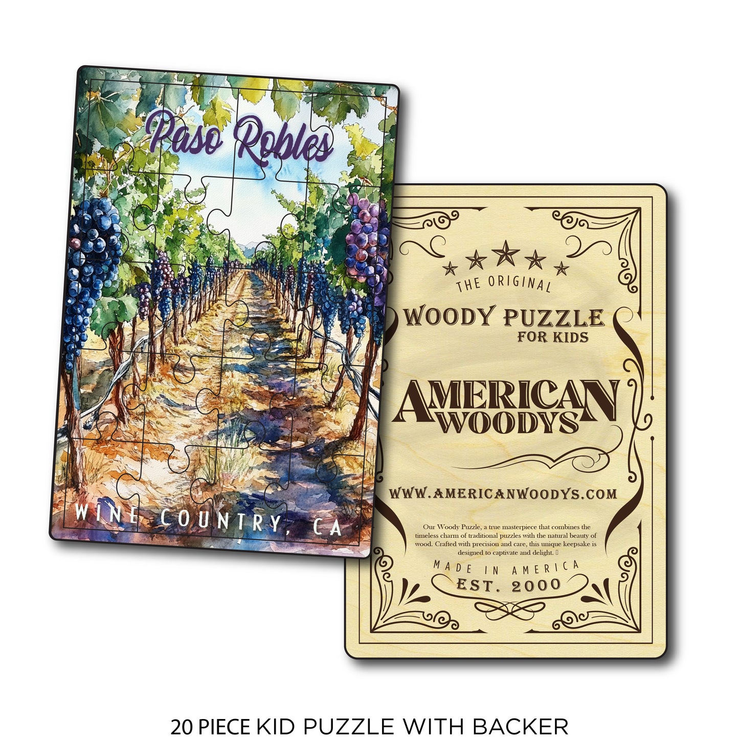 Paso Robles Purple Vineyard