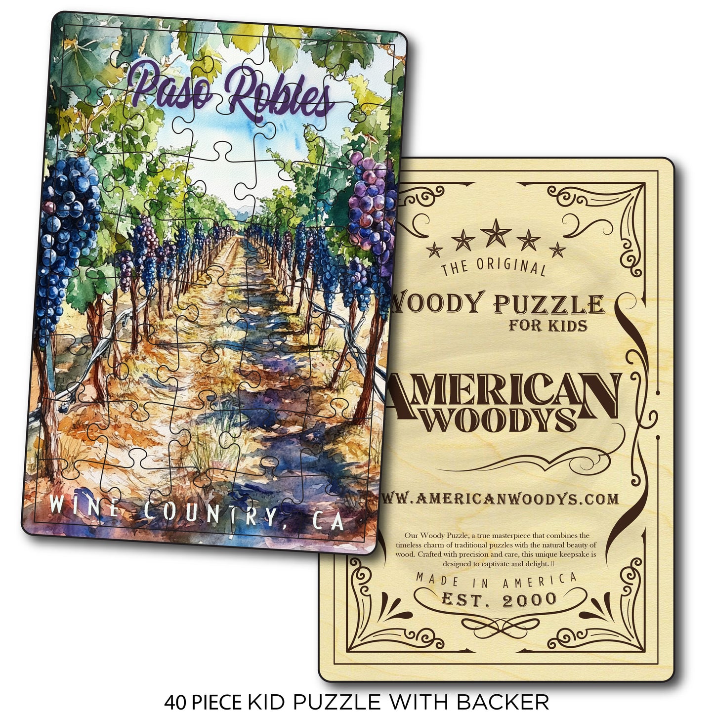 Paso Robles Purple Vineyard