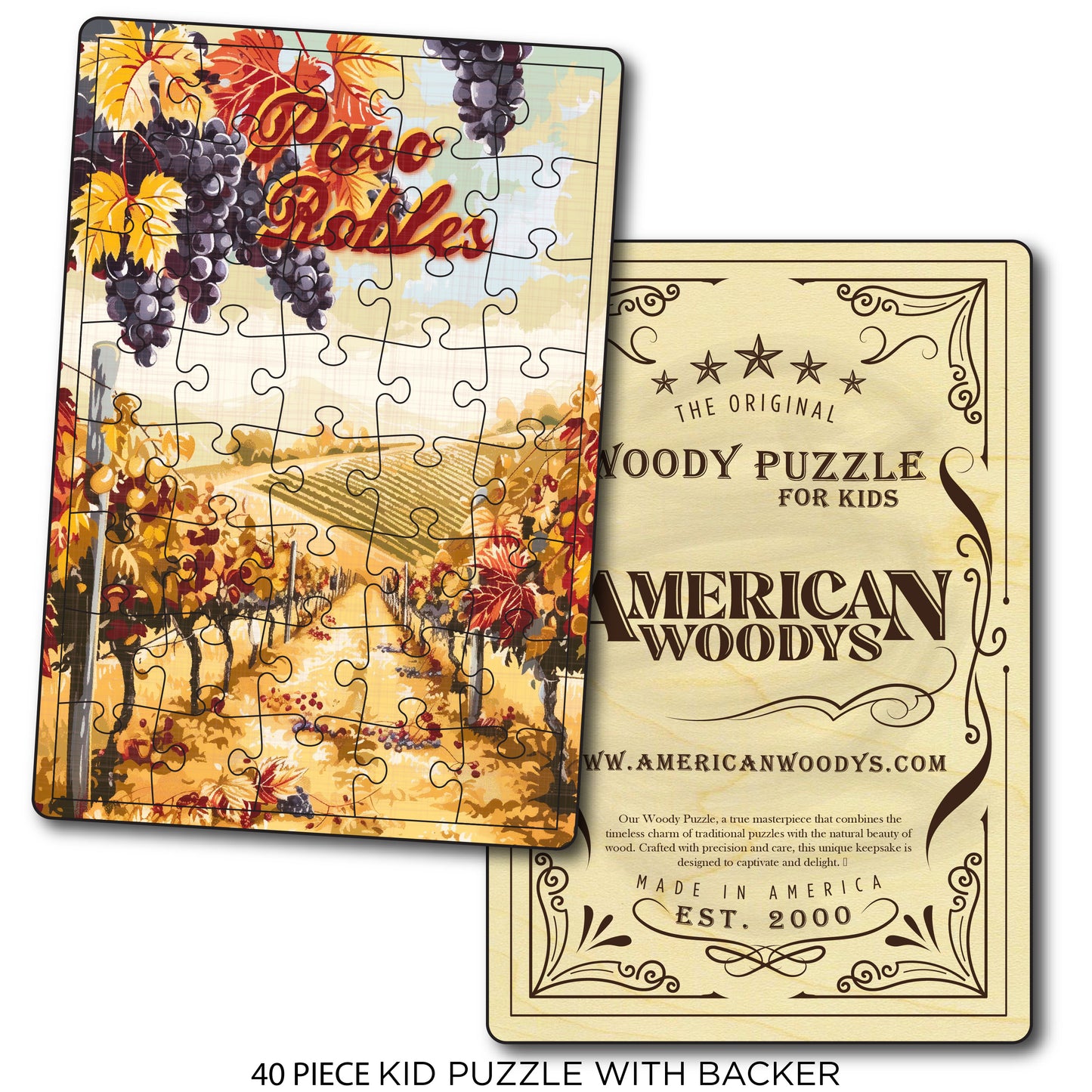 Paso Robles Orange Vineyard