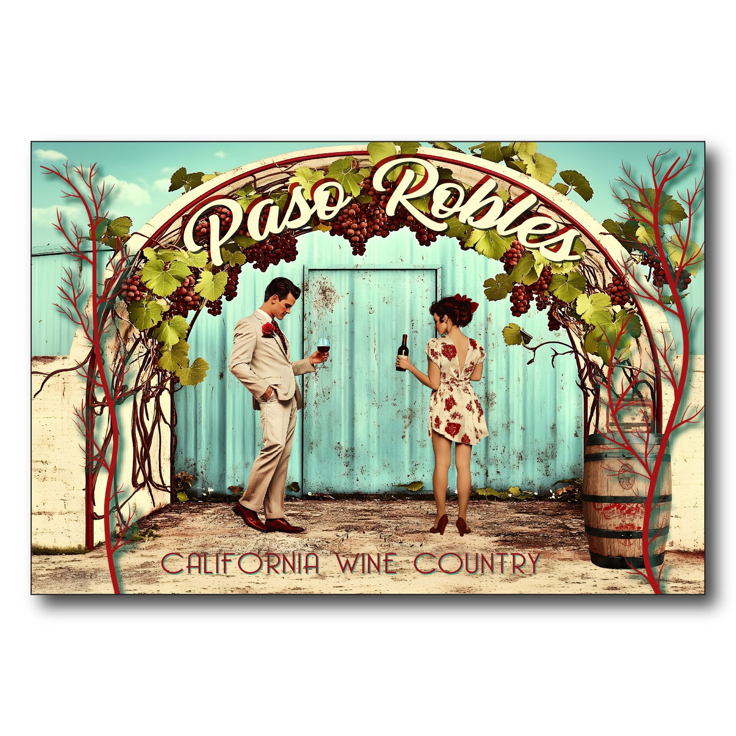 Paso Robles Vine Arch