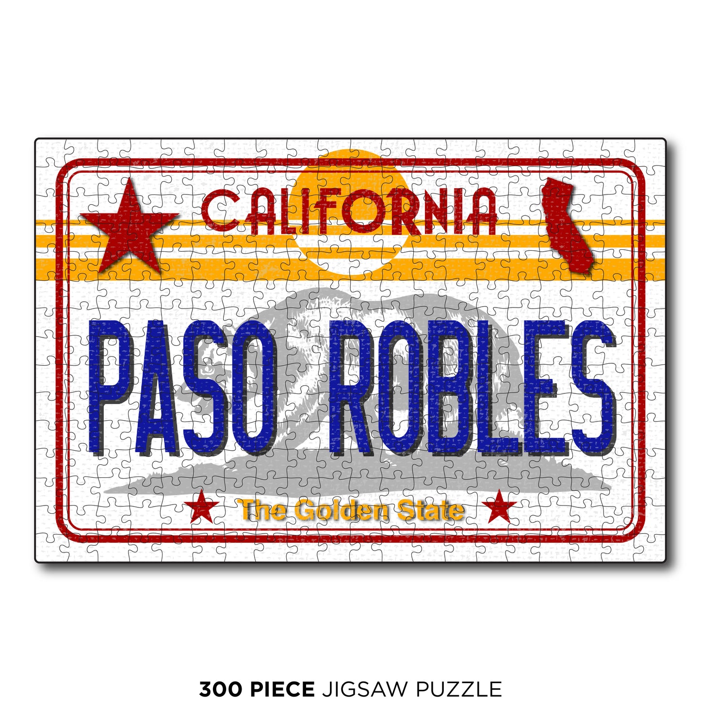 CA License Plate - Paso Robles