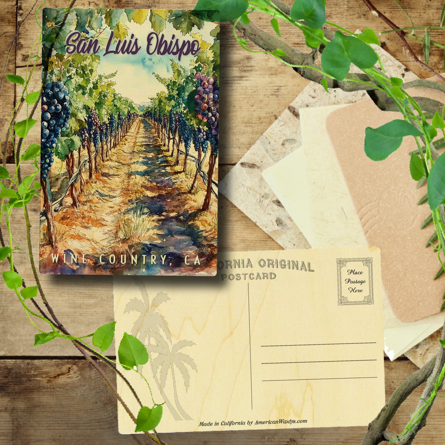 San Luis Obispo Purple Vineyard
