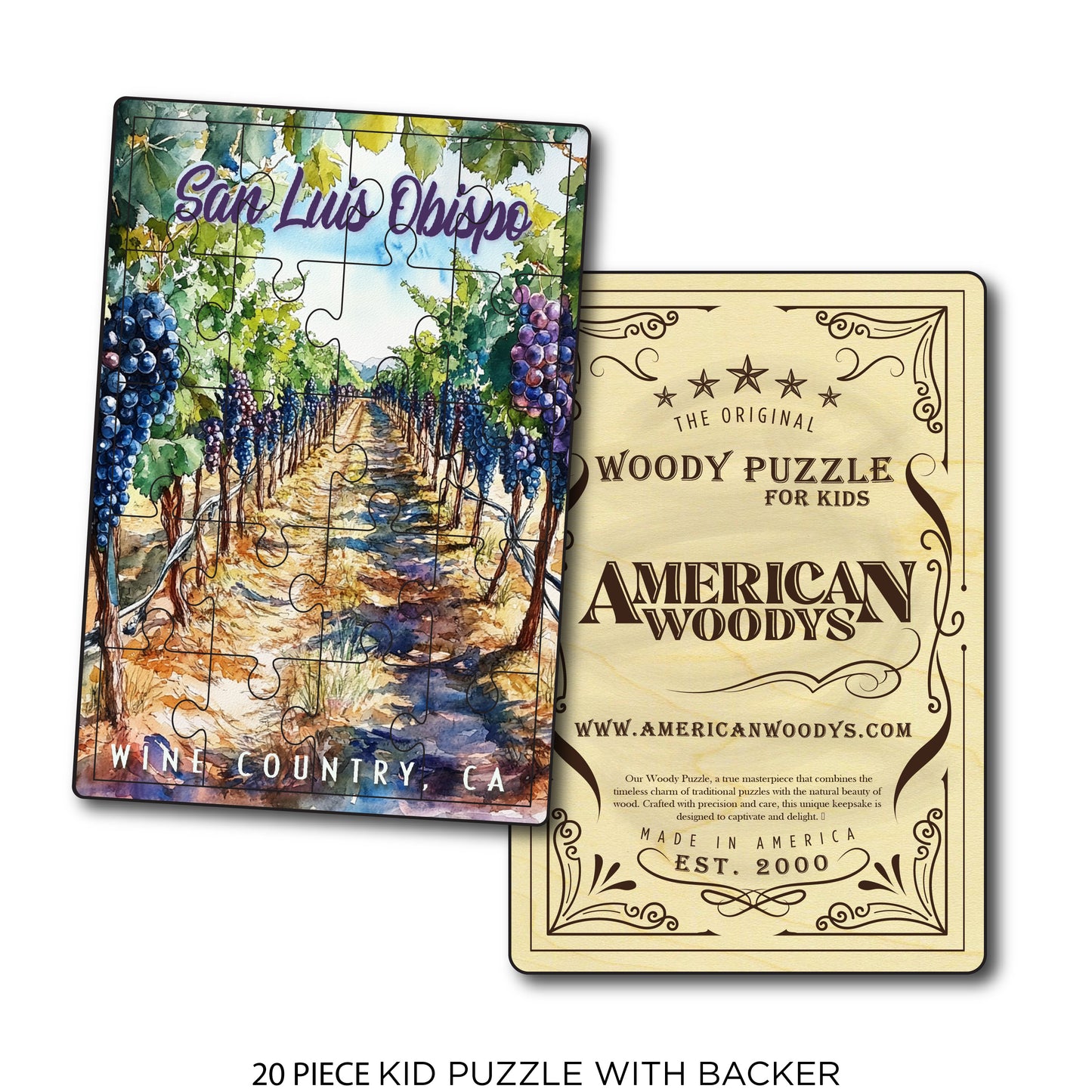 San Luis Obispo Purple Vineyard
