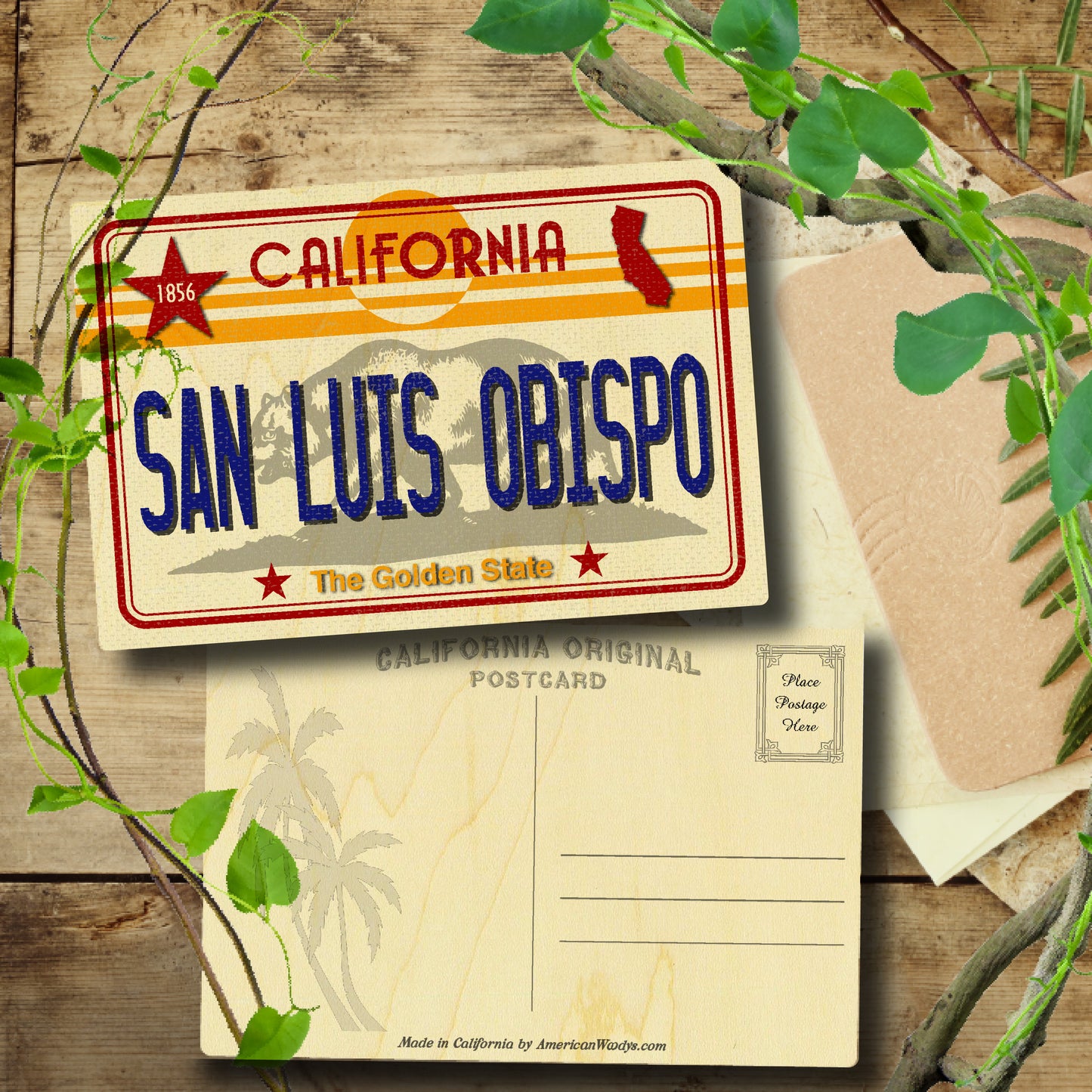 CA License Plate - San Luis Obispo