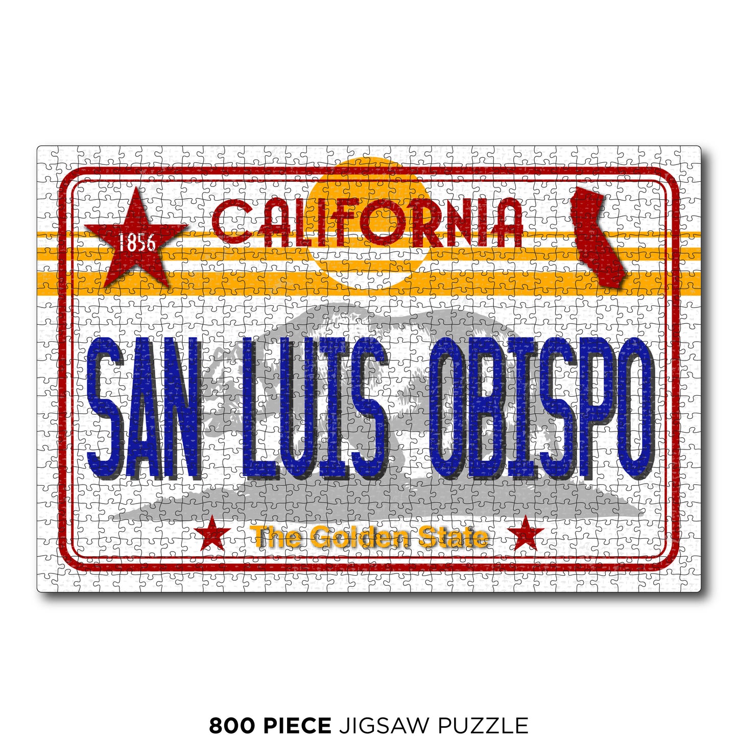 CA License Plate - San Luis Obispo
