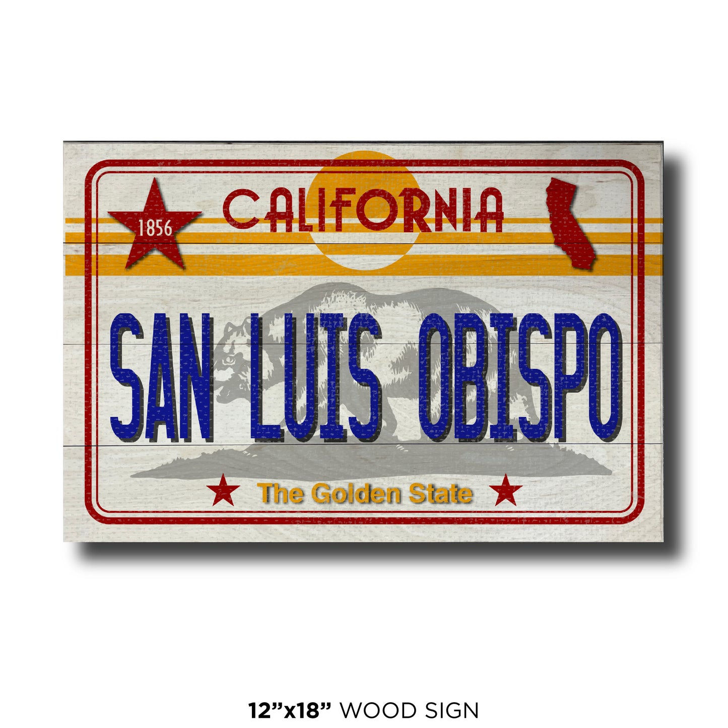CA License Plate - San Luis Obispo