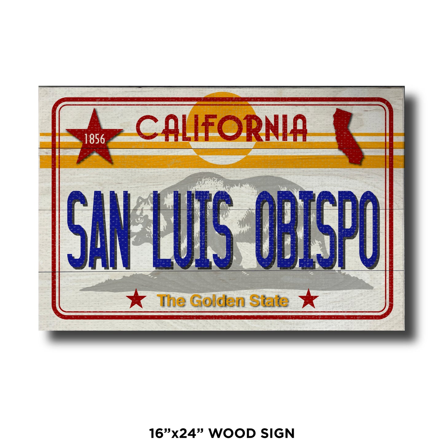 CA License Plate - San Luis Obispo