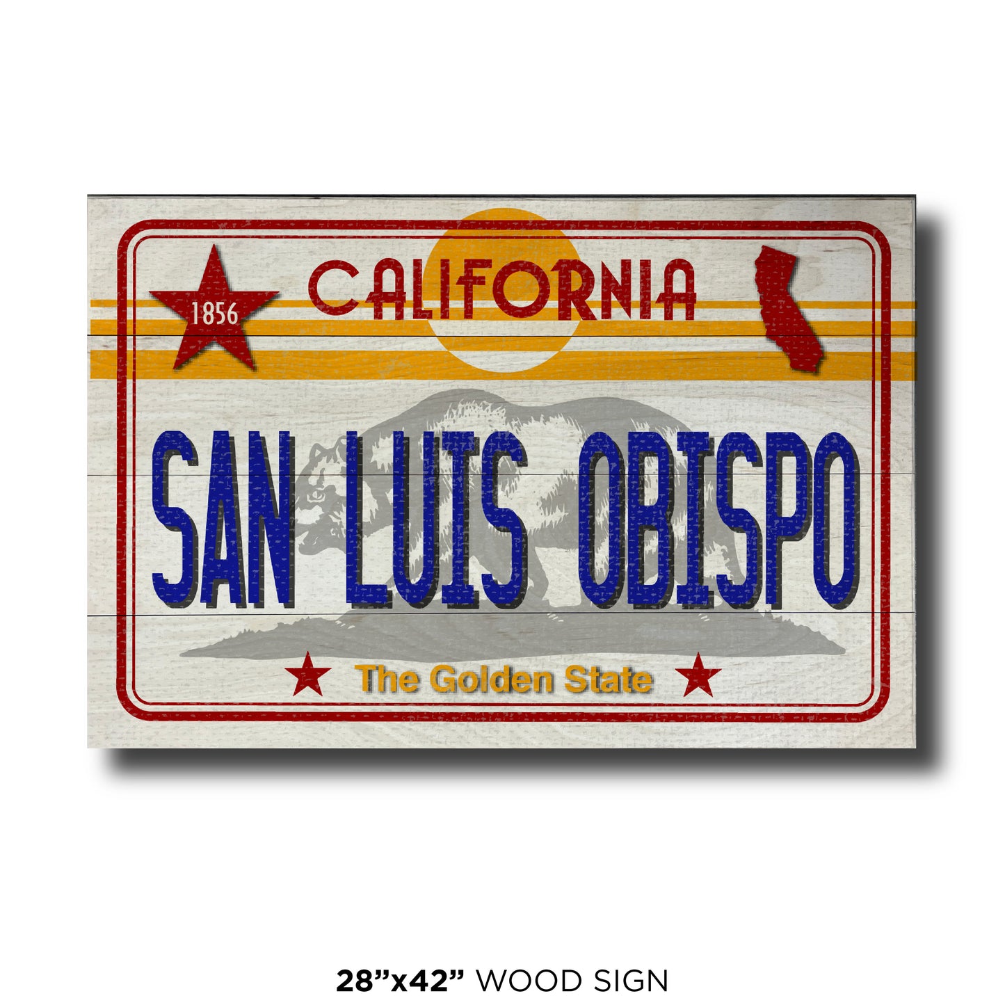 CA License Plate - San Luis Obispo