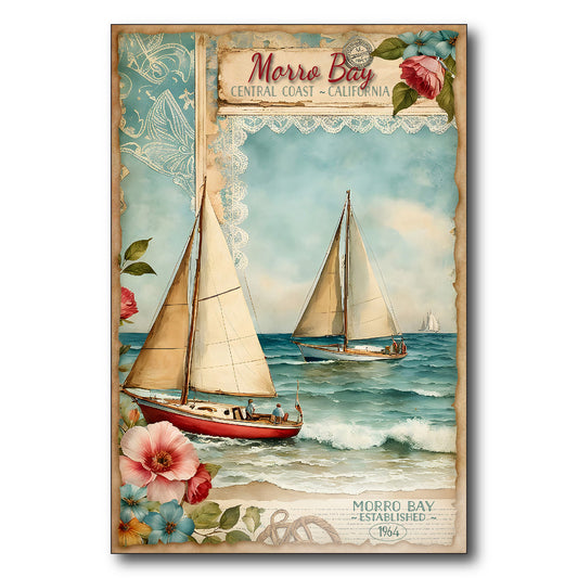 Vintage Sailing Morro Bay