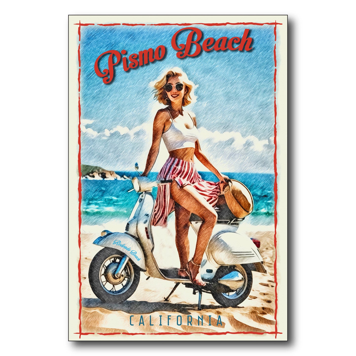 Pismo Beach Scooter