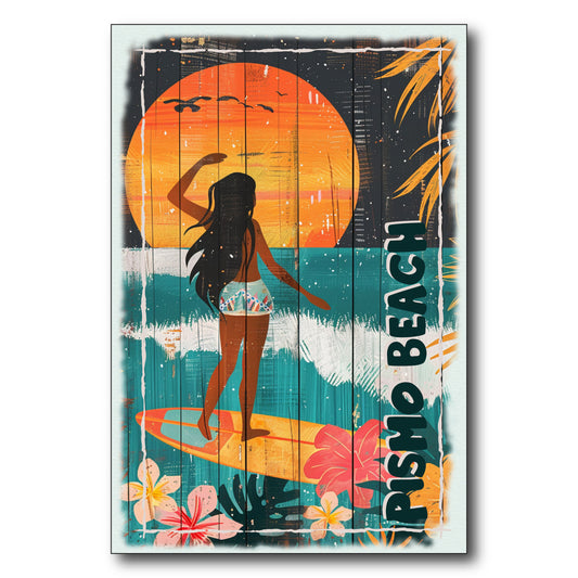 Moonlight Surfing - Pismo Beach