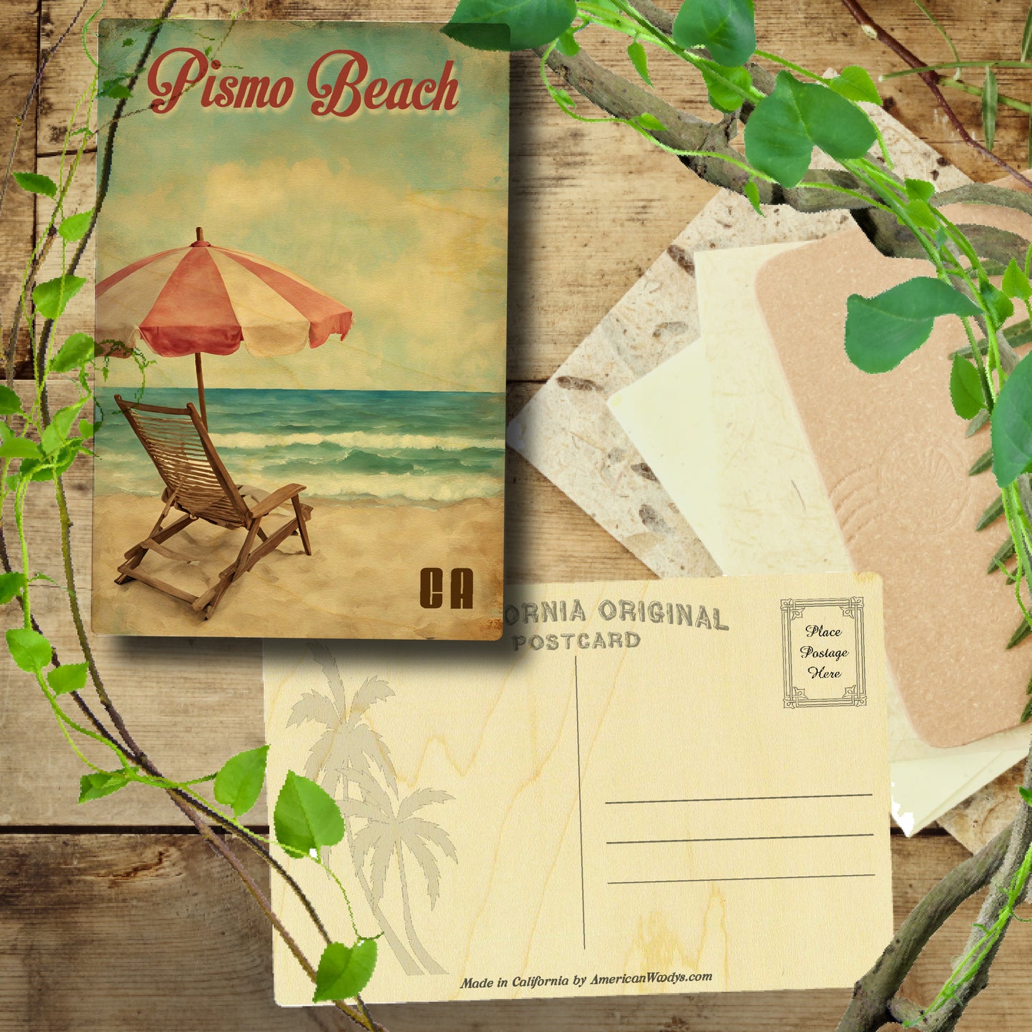 Pismo Beach Chair and Umbrella