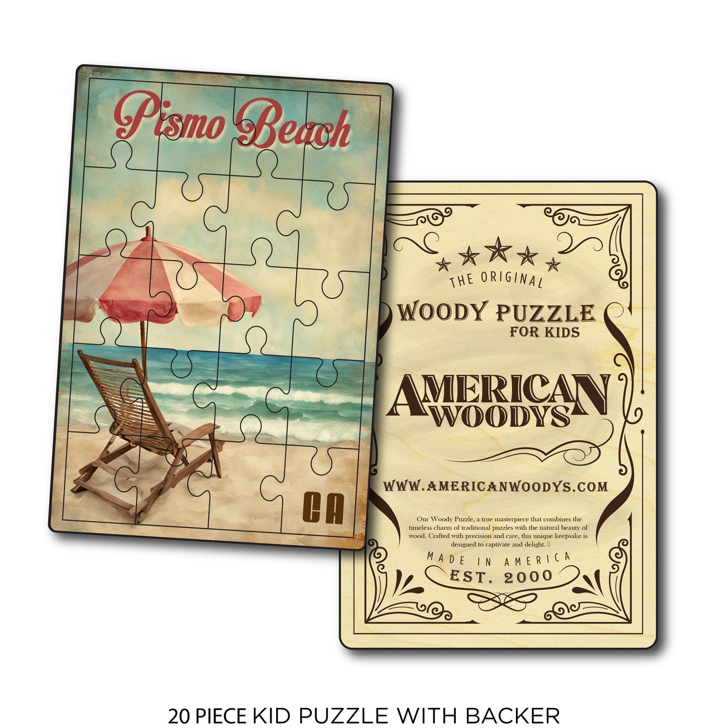 Pismo Beach Chair and Umbrella