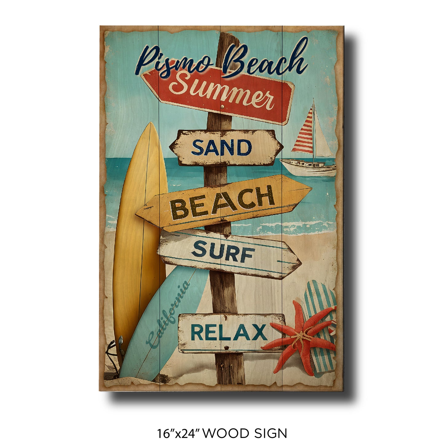 Pismo Beach Beach Signs