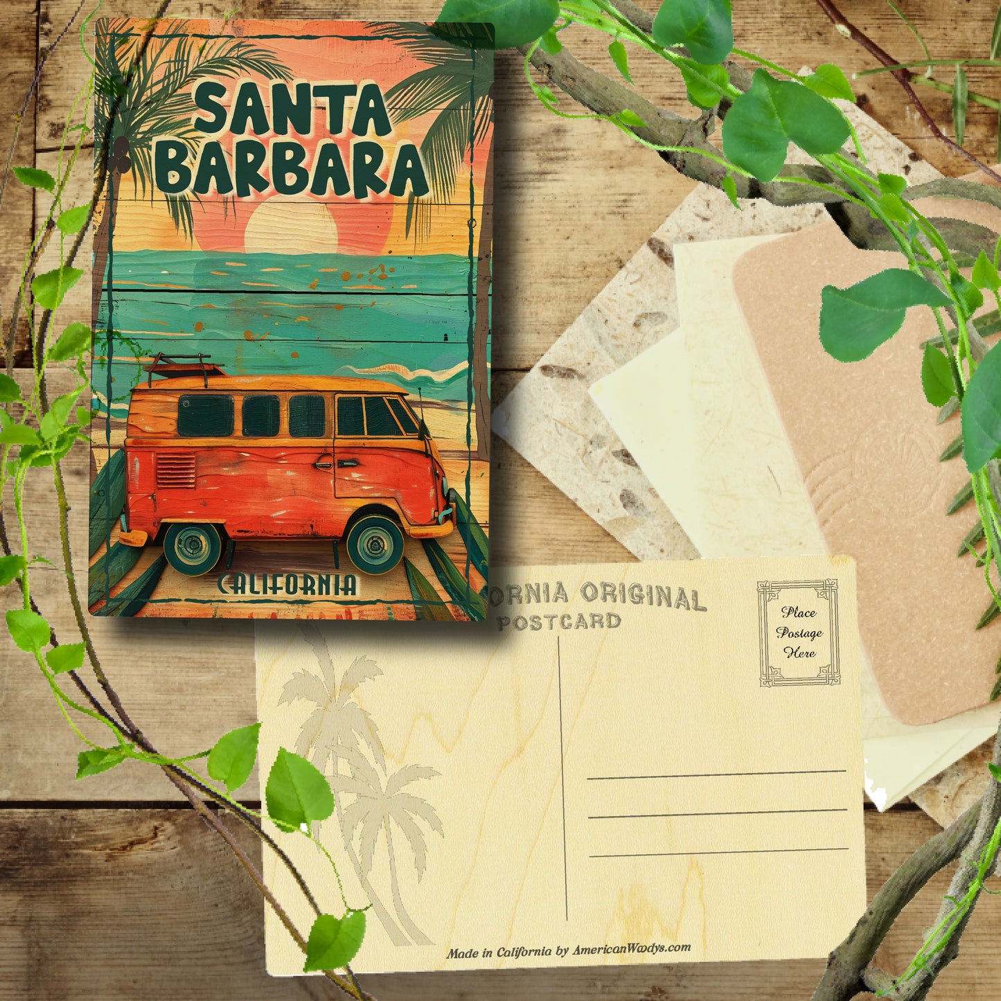 Santa Barbara Beach Van